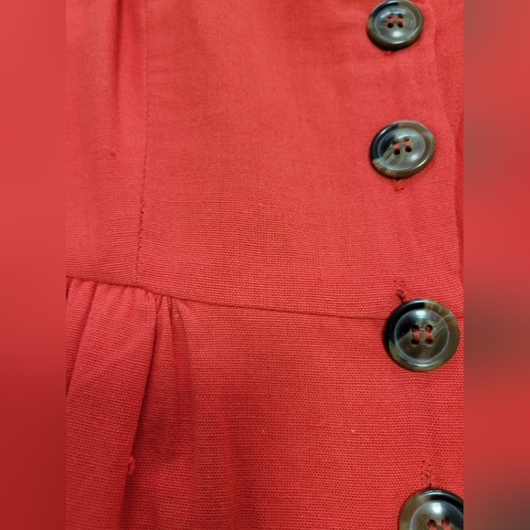 Red jumpsuit. Size M - Picture 9 of 10